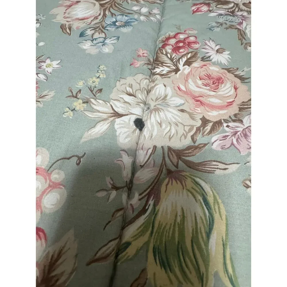 Ralph Lauren Charlotte Vintage Cottage Rose Comforter F / Q